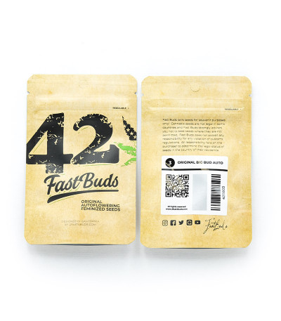 Семена сорта Original Big Bud Auto fem (FastBuds) Семена сорта Original Big Bud Auto fem (FastBuds) — изображение 2
