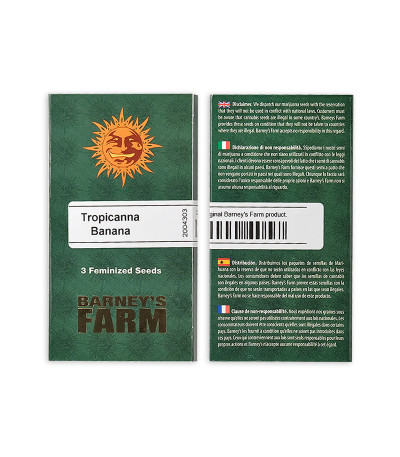 Семена сорта Tropicanna Banana fem (Barney's Farm) Семена сорта Tropicanna Banana fem (Barney's Farm) — изображение 2